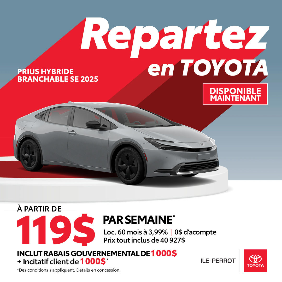 Toyota Prius hybride branchable