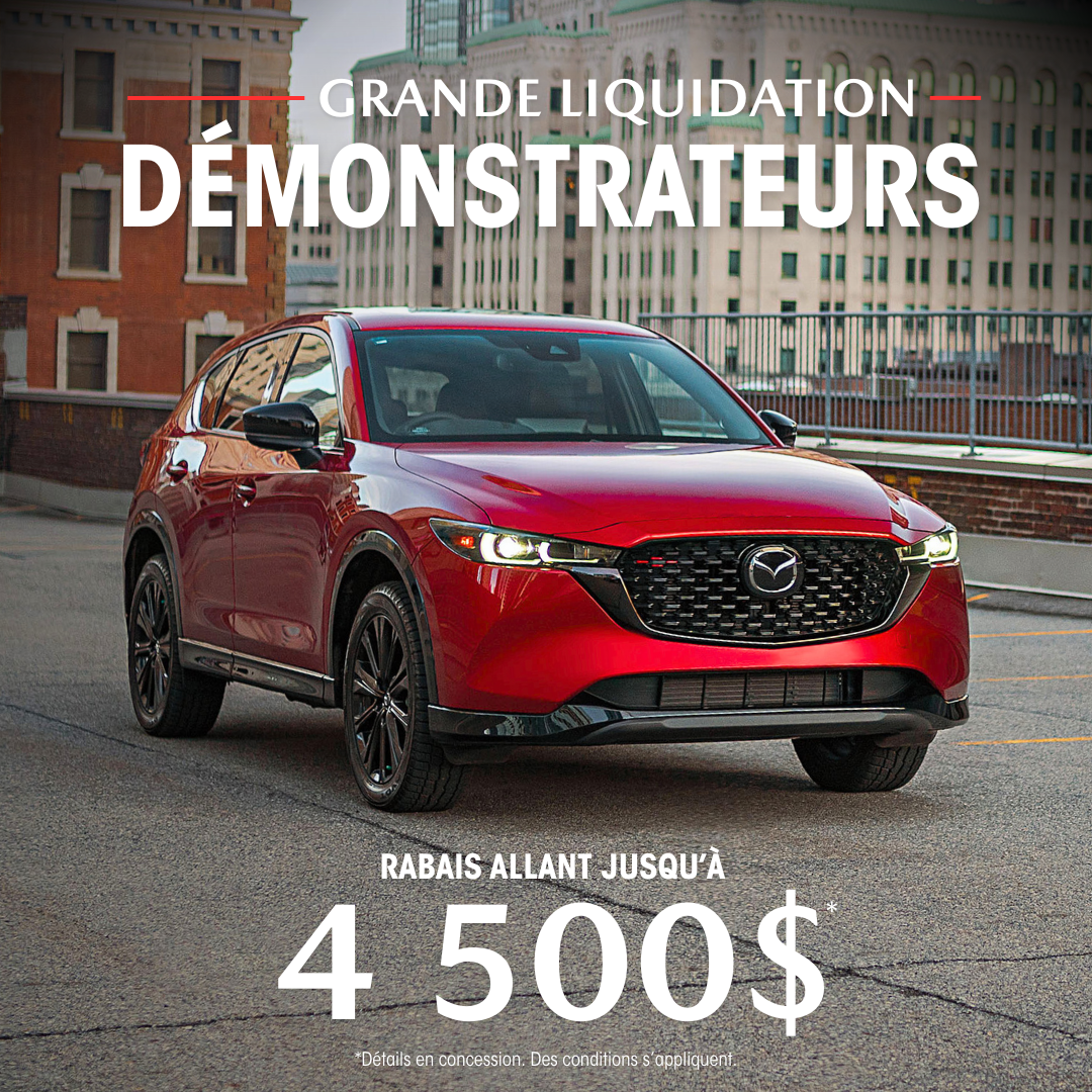4 500$ de rabais sur un CX-70 presque neuf