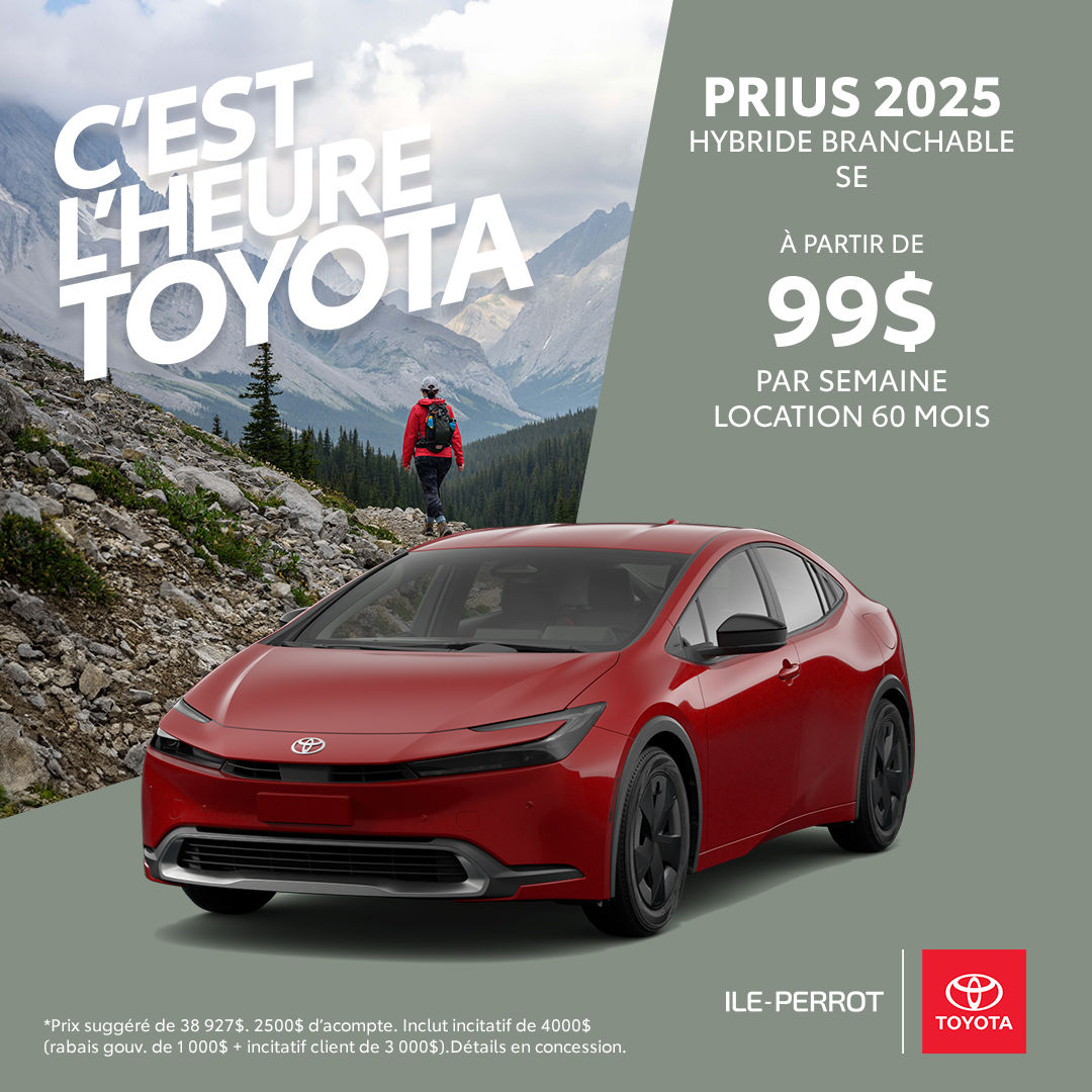 Prius Hybride Branchable 2025