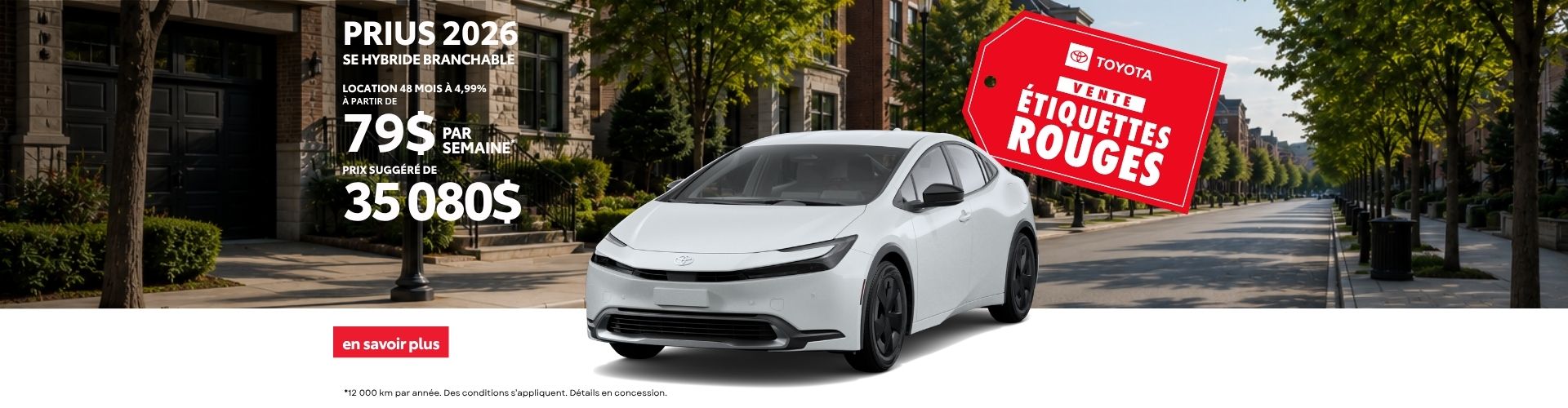 Prius hybride branchable 2026