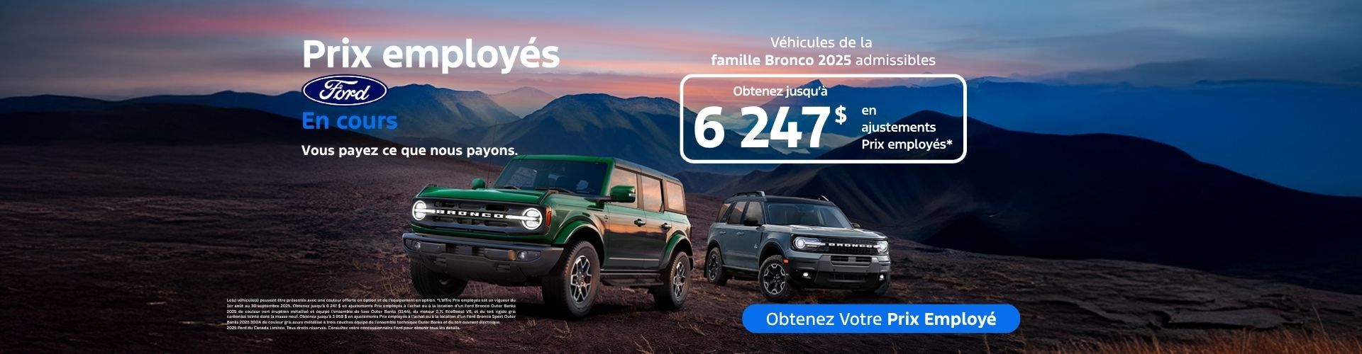 La Famille Bronco 2025