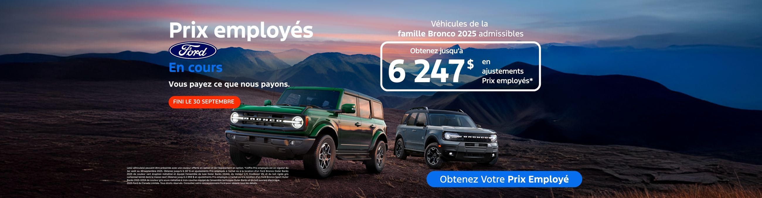 La Famille Bronco 2025