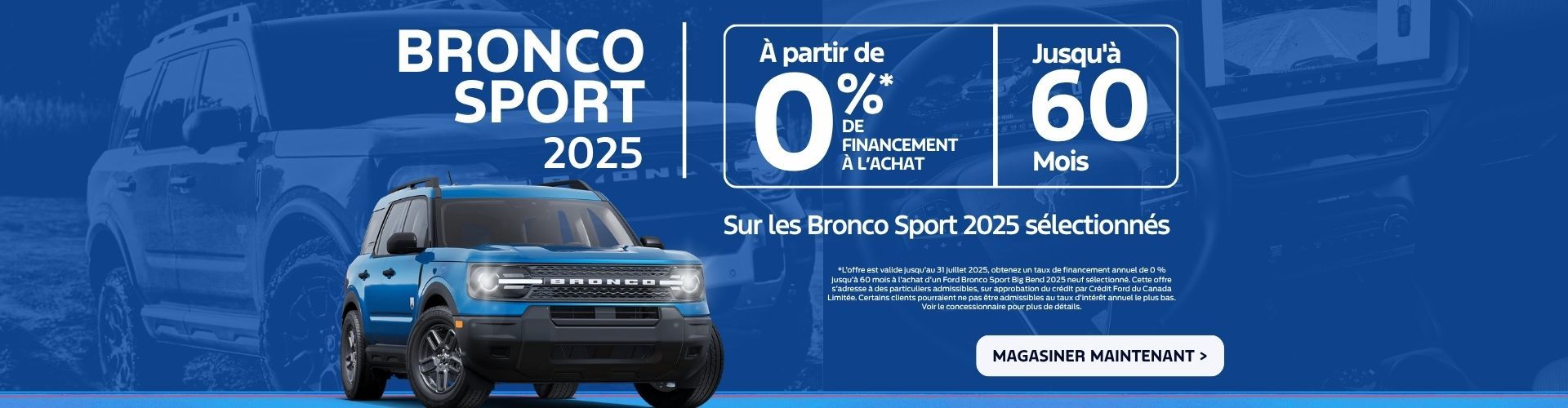 BRONCO SPORT 2025