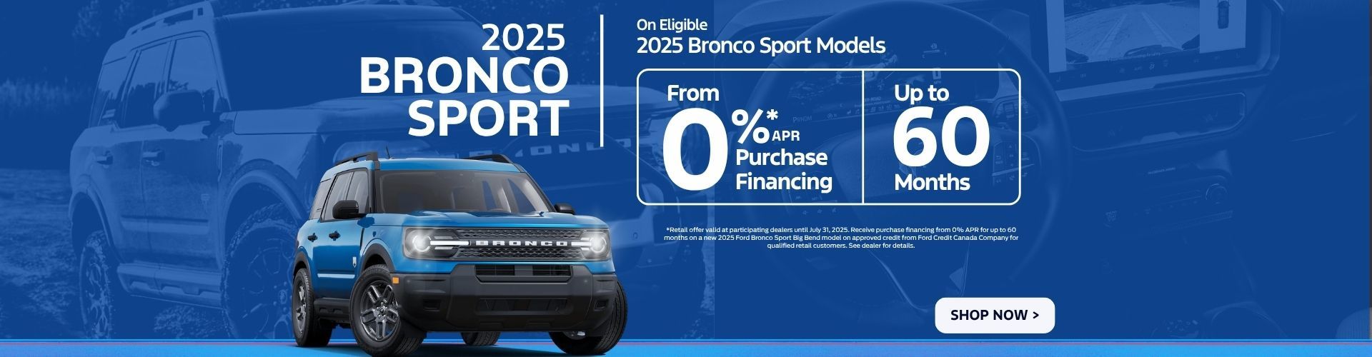 2025 BRONCO SPORT