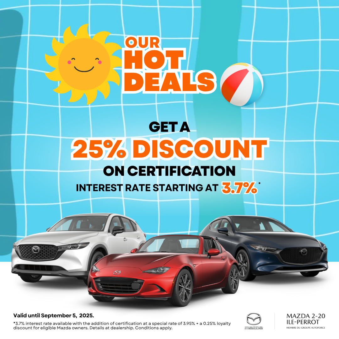 Hot Deals at Mazda 2-20