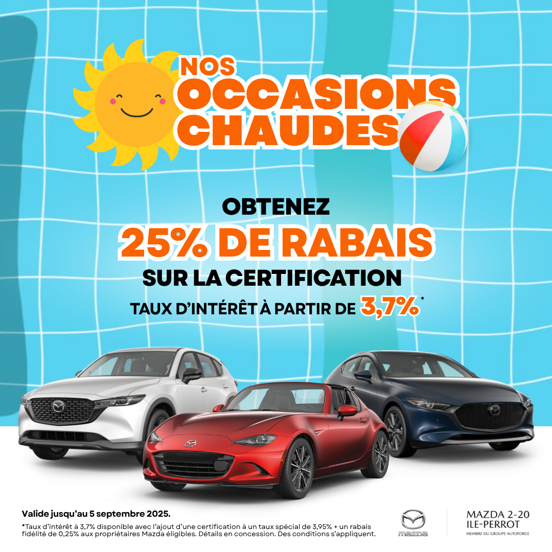 Les Occasions Chaudes chez Mazda 2-20