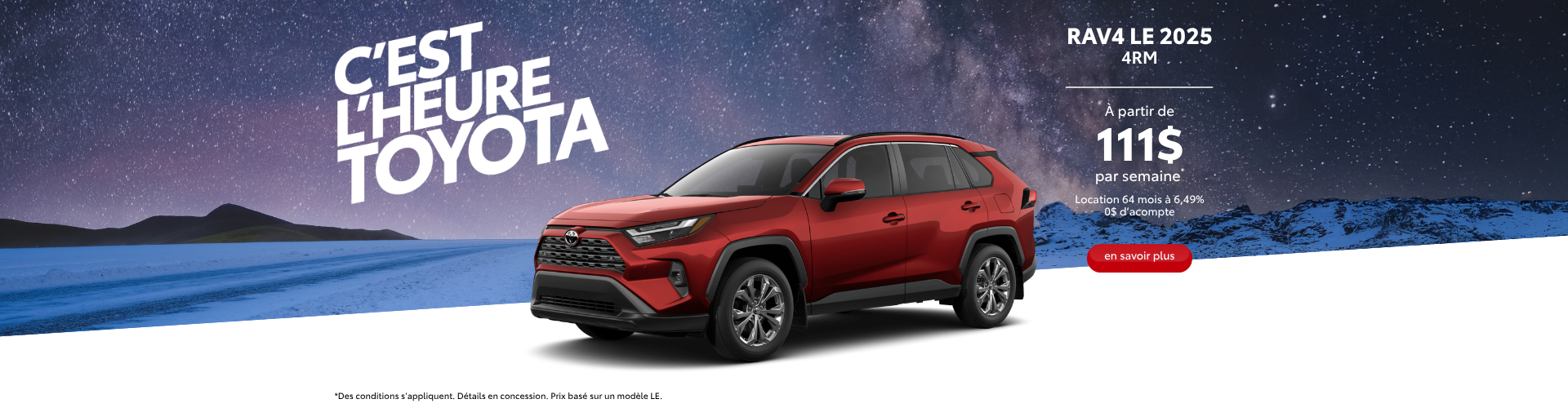RAV4 LE 2025