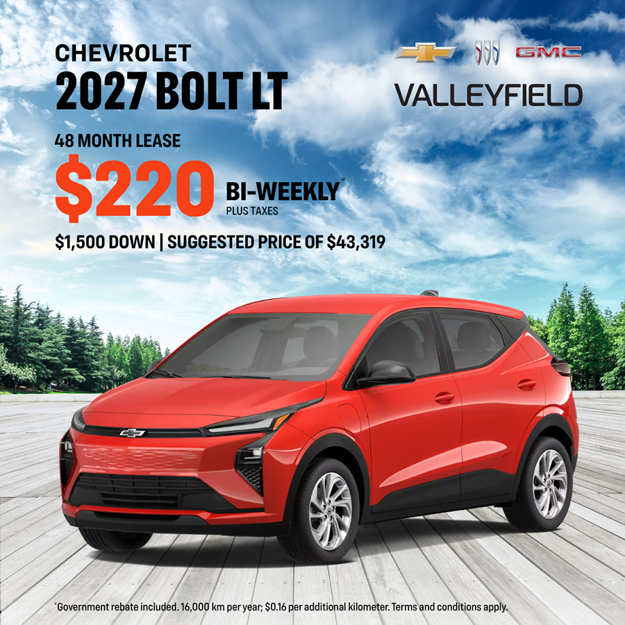 2027 Chevrolet Bolt EV