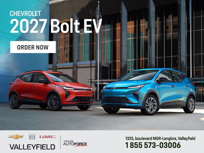 2027 Chevrolet Bolt EV