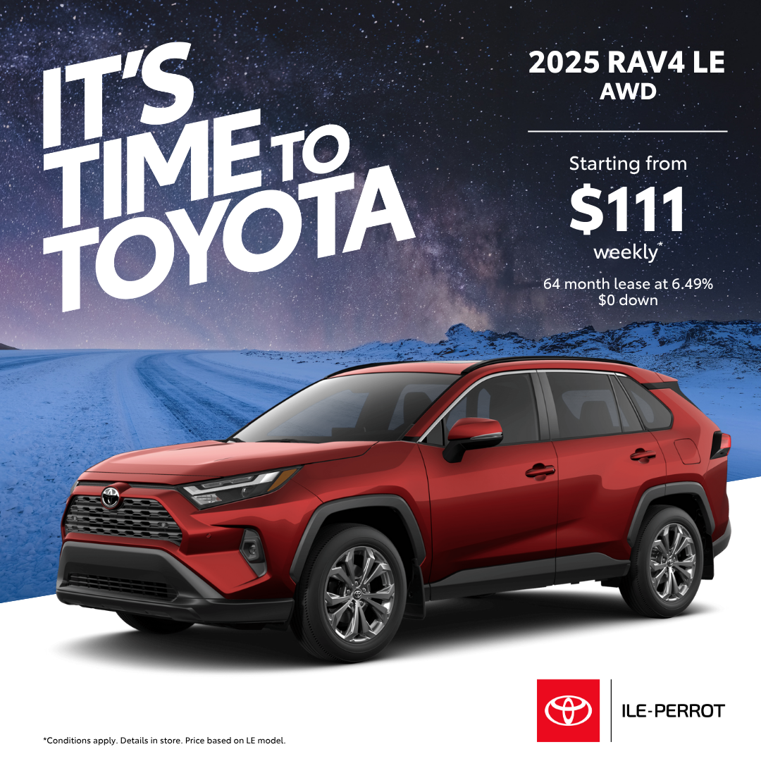2025 Toyota RAV4 LE AWD – Multiple Units Available!