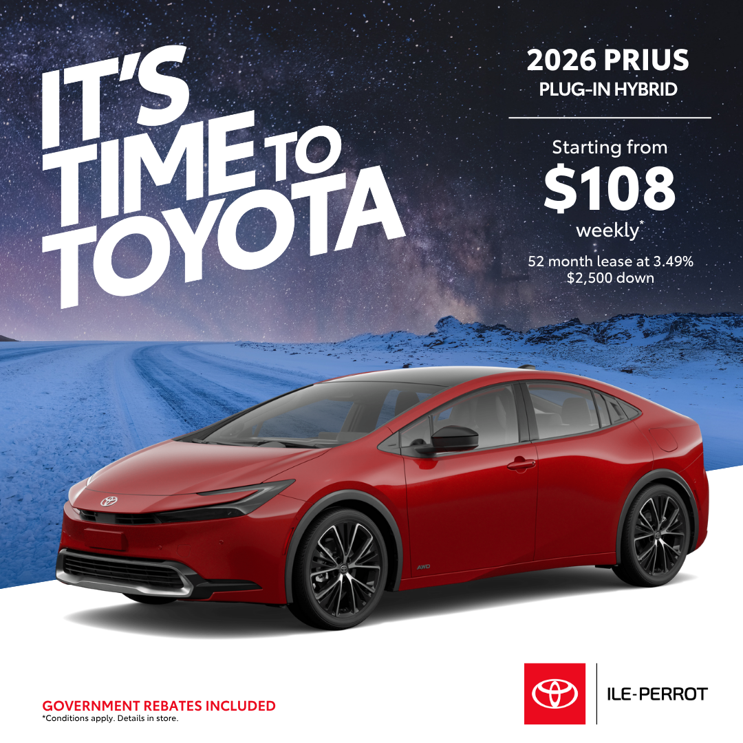 2026 Toyota Prius Plug-in Hybrid