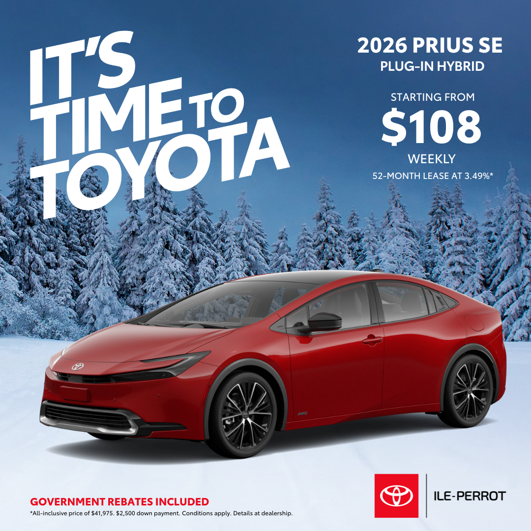 2026 Toyota Prius Plug-in Hybrid