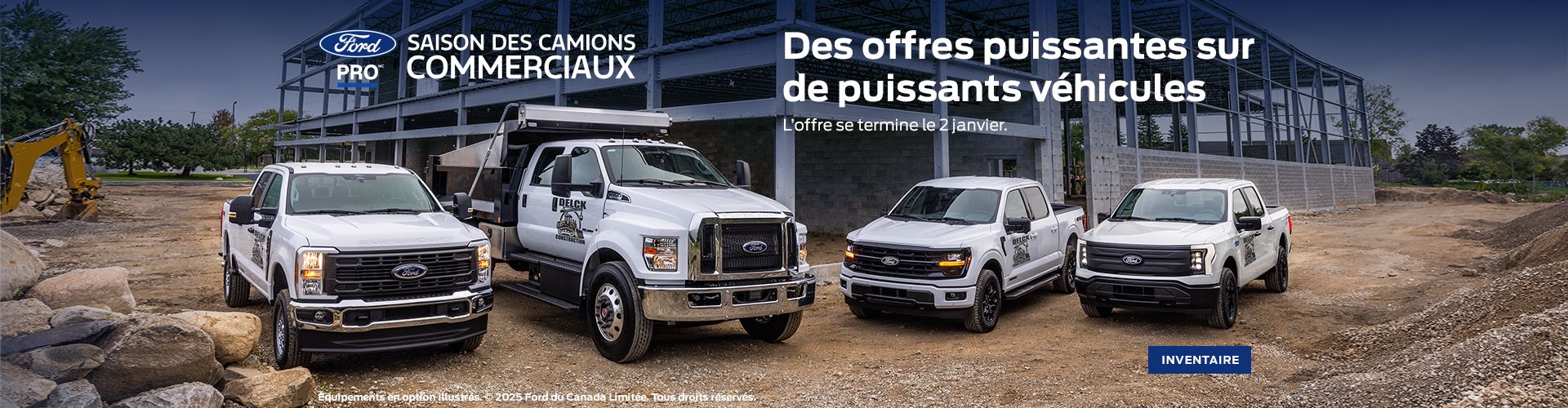 Saison des camions commerciaux