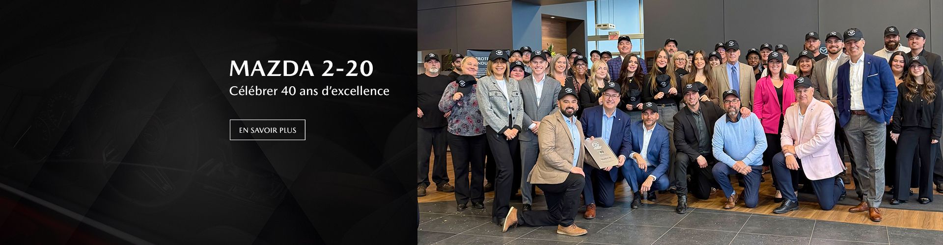 40e anniversaire, 40 ans d'expérience