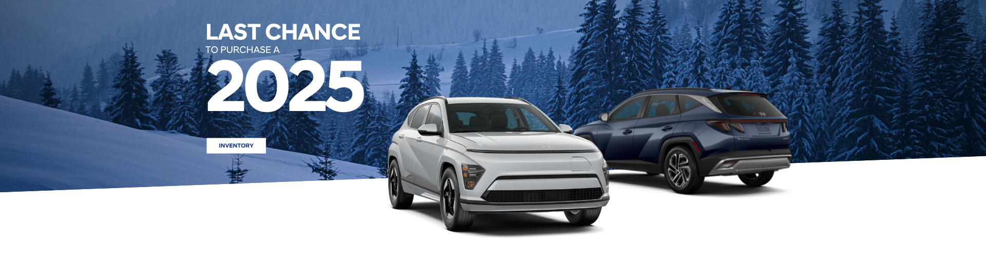 2025 models : Last chance!