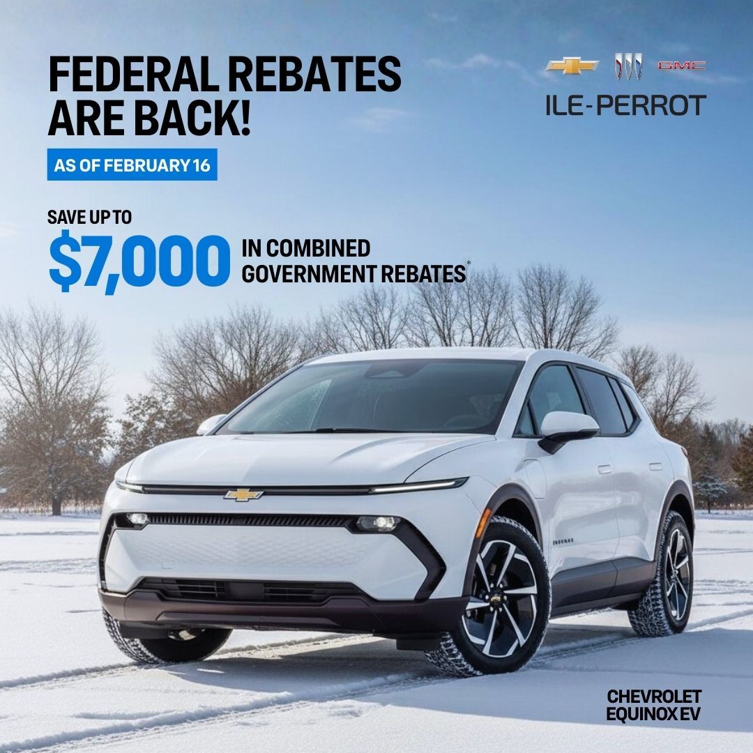 The Federal Rebate is Back on the Equinox EV