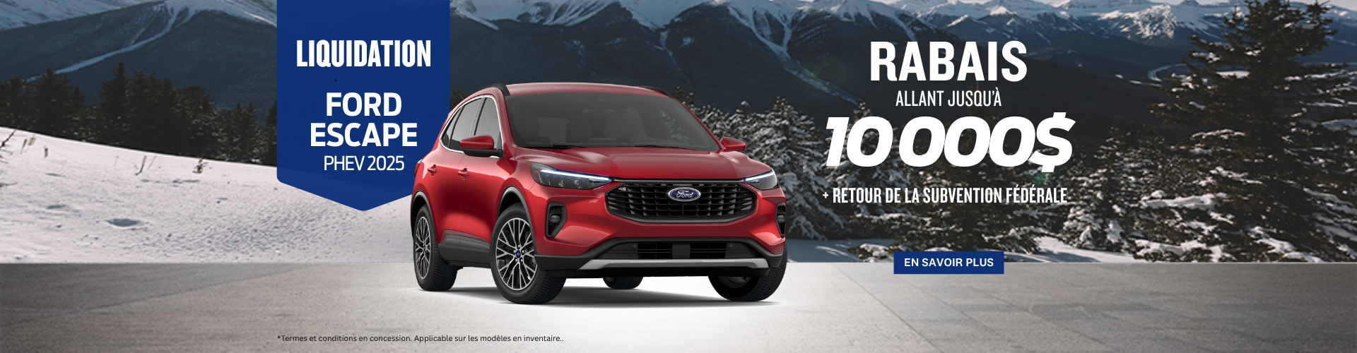 Liquidation - Escape PHEV 2025