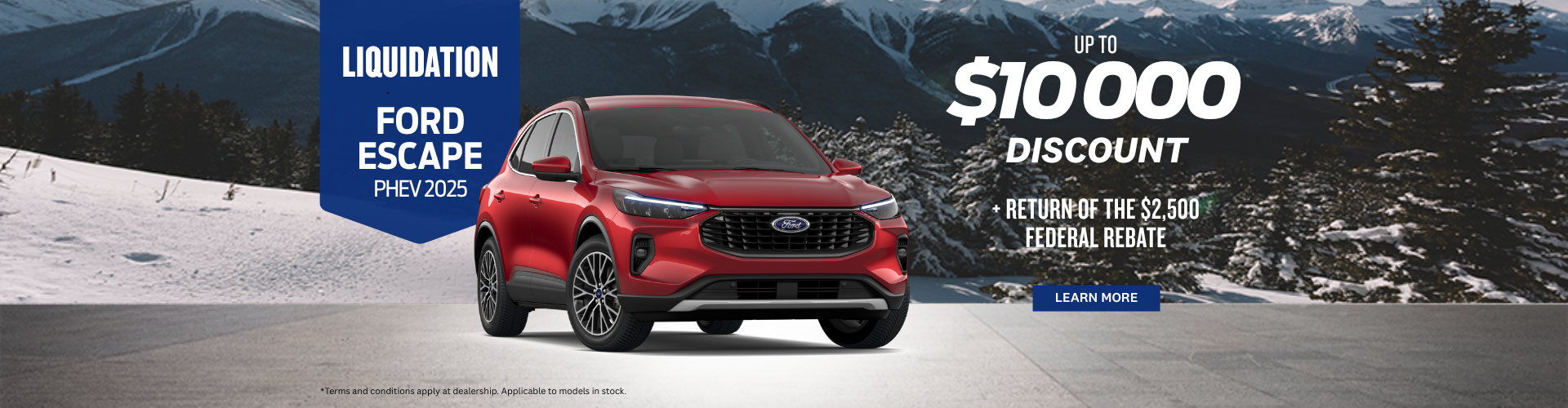 Sale - 2025 Escape PHEV