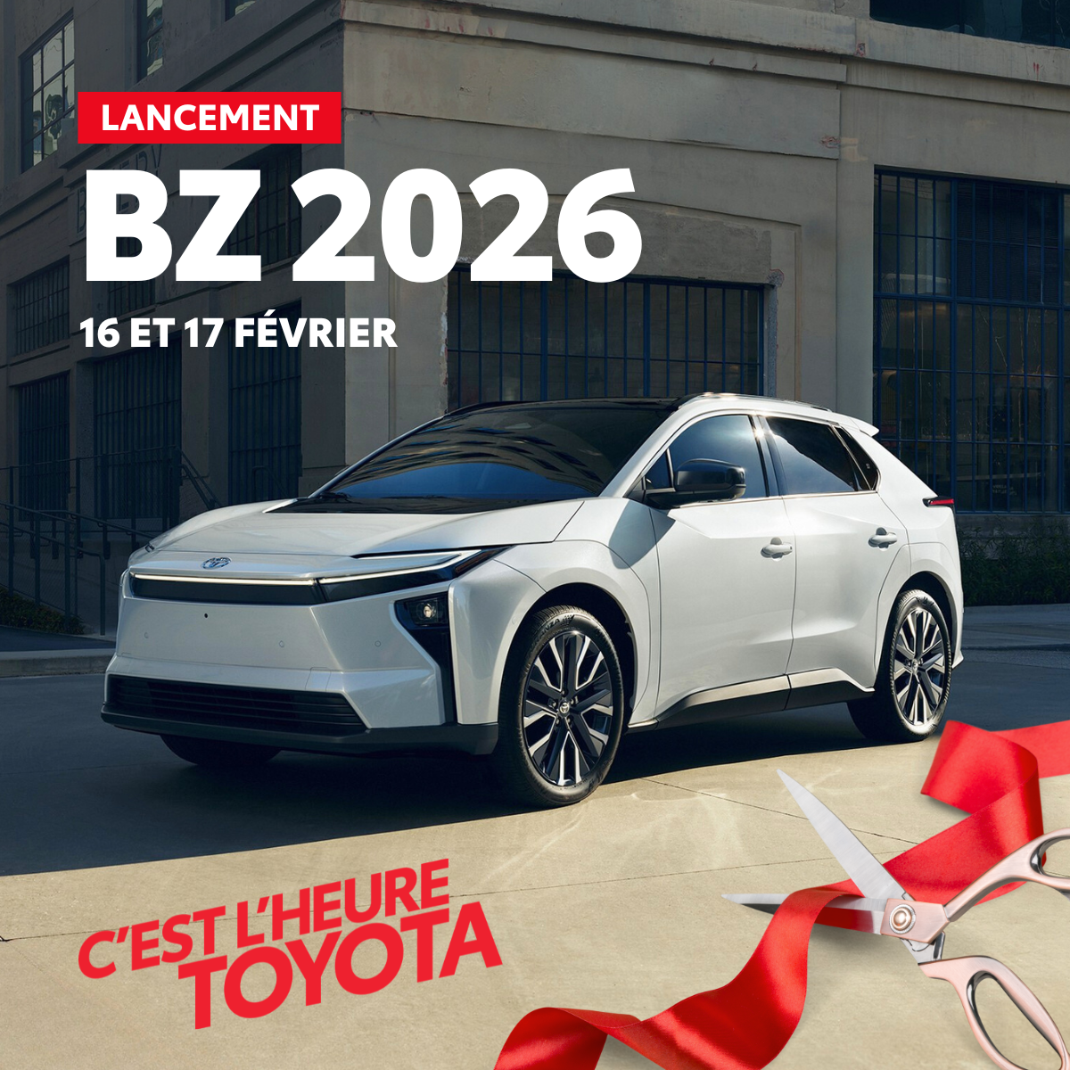 Lancement du Toyota BZ 2026