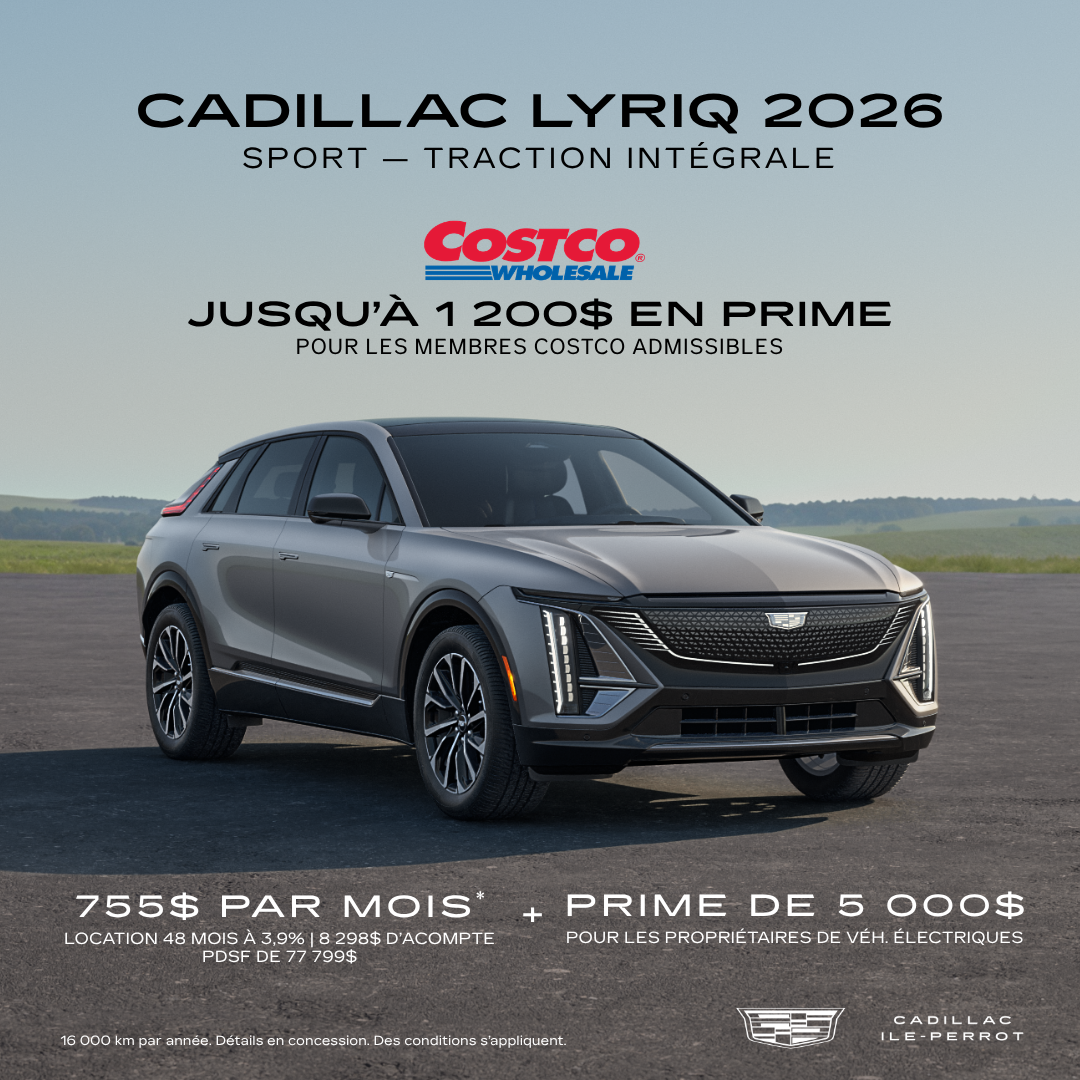 Des conditions exceptionnelles sur le LYRIQ 2026