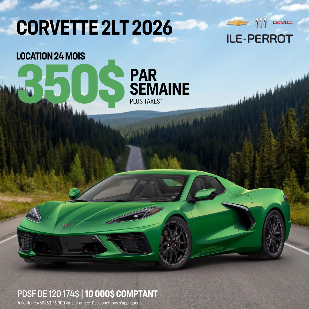 Le printemps se conduit en Corvette