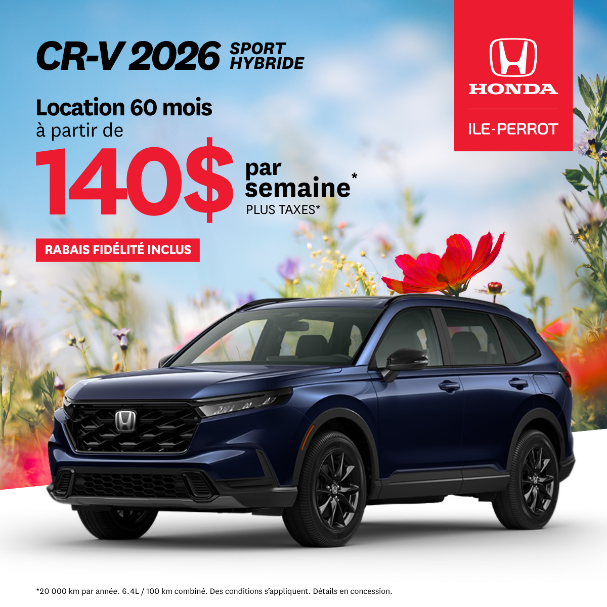 Honda CR-V hybride 2026