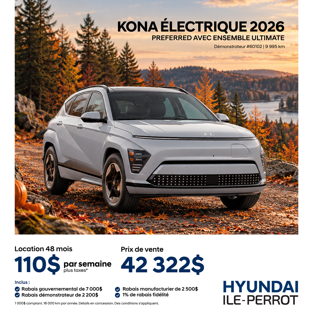 Kona Électrique 2026