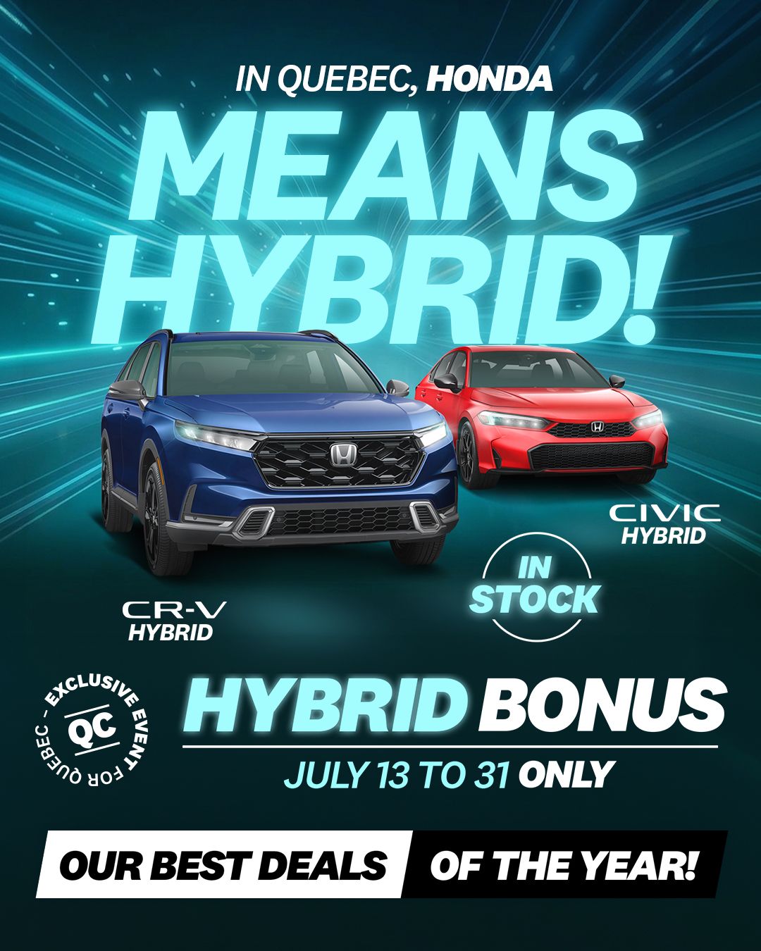 Up to $500 Off Hybrid Models