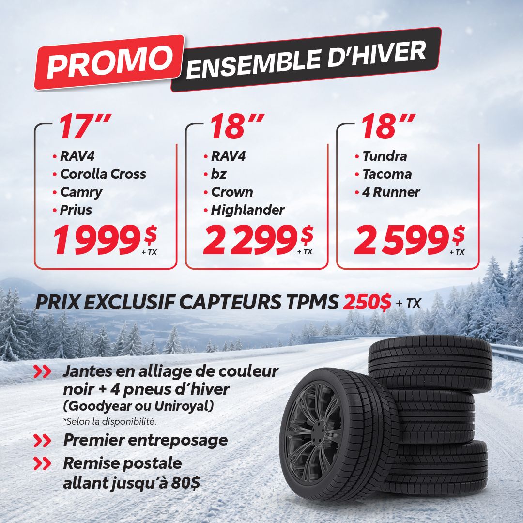 Ensembles d'hiver Toyota