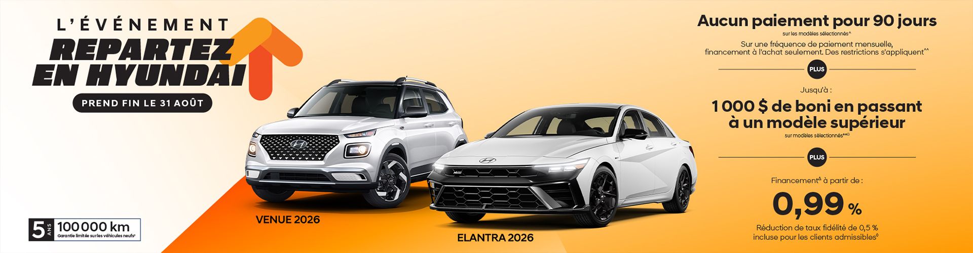 Repartez en Hyundai