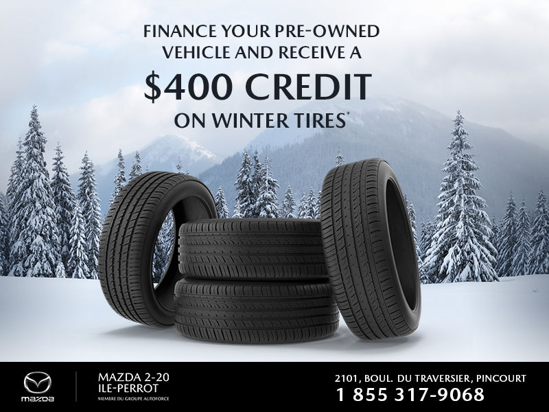 $400 credits on Winter tires