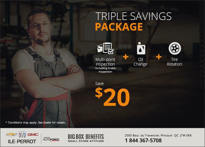 Triple Savings Package