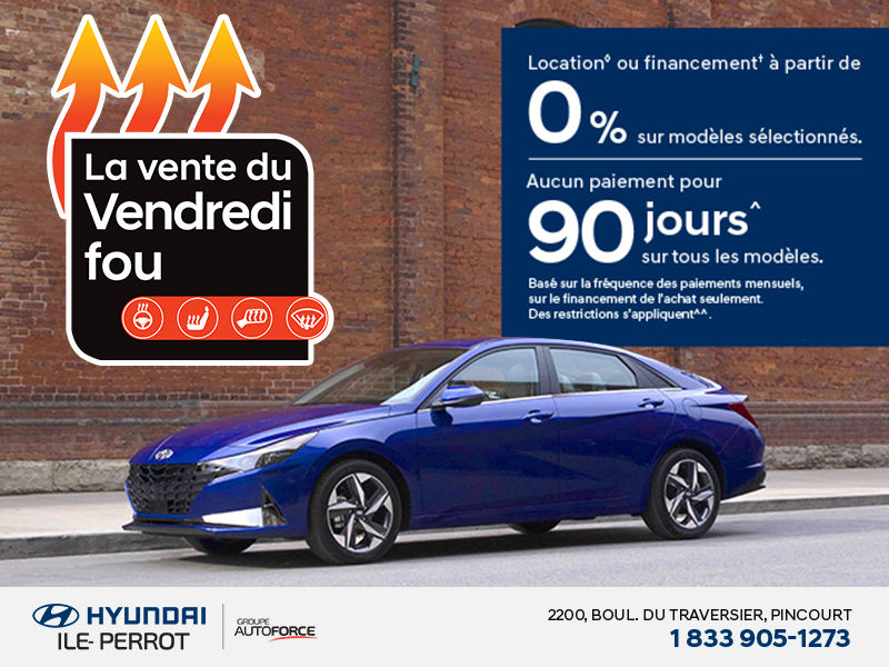 La vente du Vendredi Fou