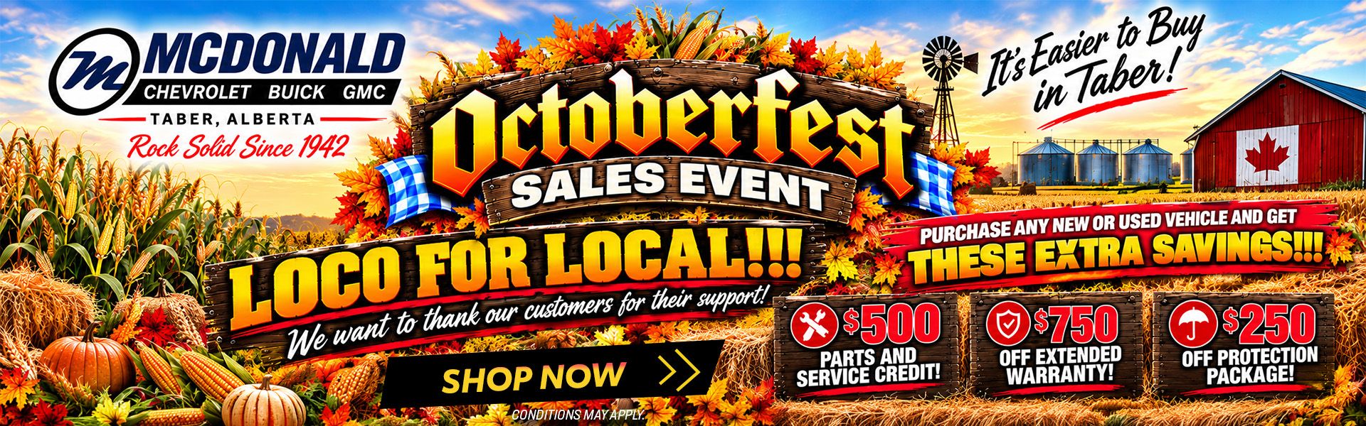 Octoberfest Sales Event!