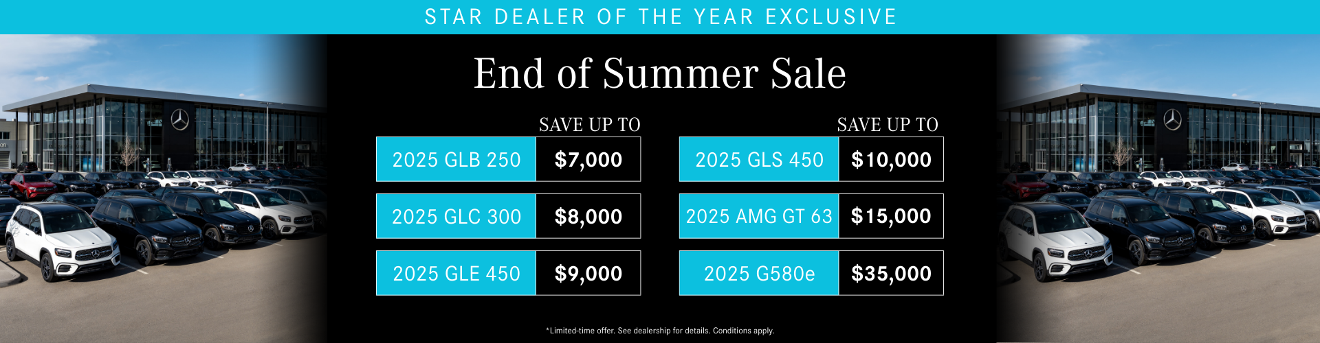 End of Summer Sale