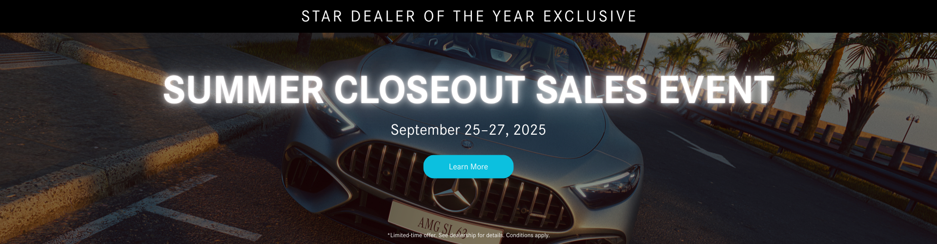 Summer Closeout Sales Event