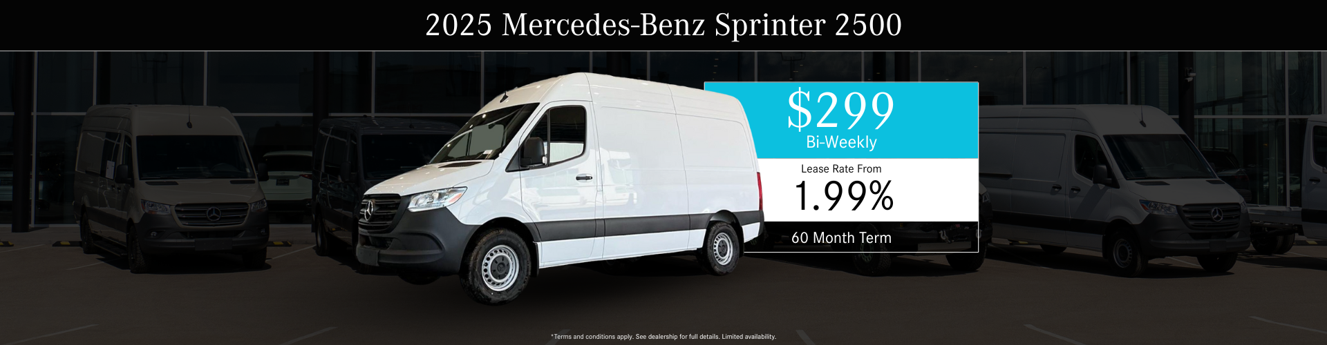 2025 Mercedes-Benz Sprinter 2500