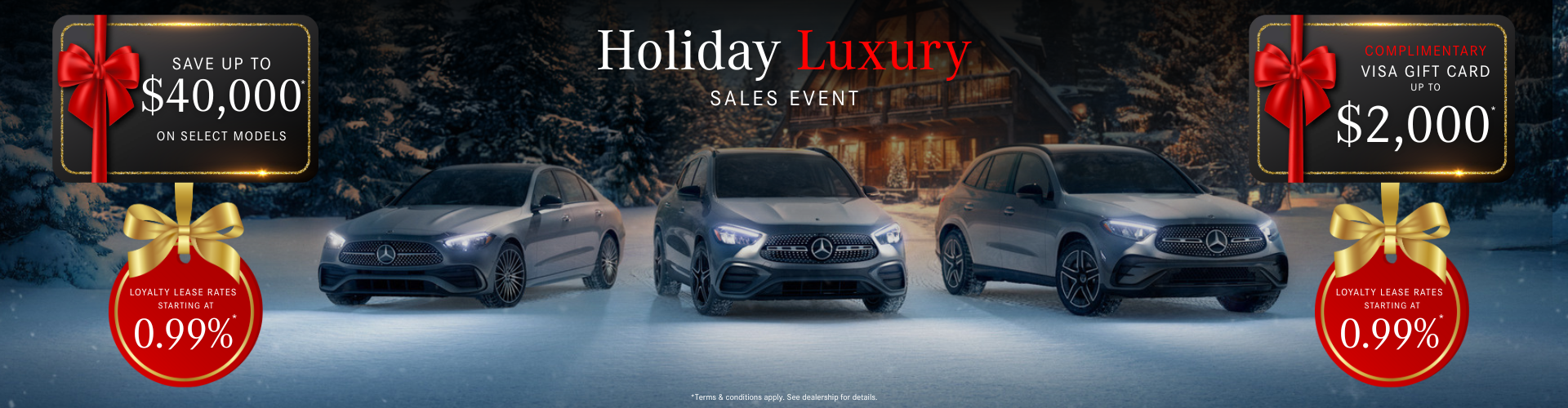 Holiday Luxury Sales Event