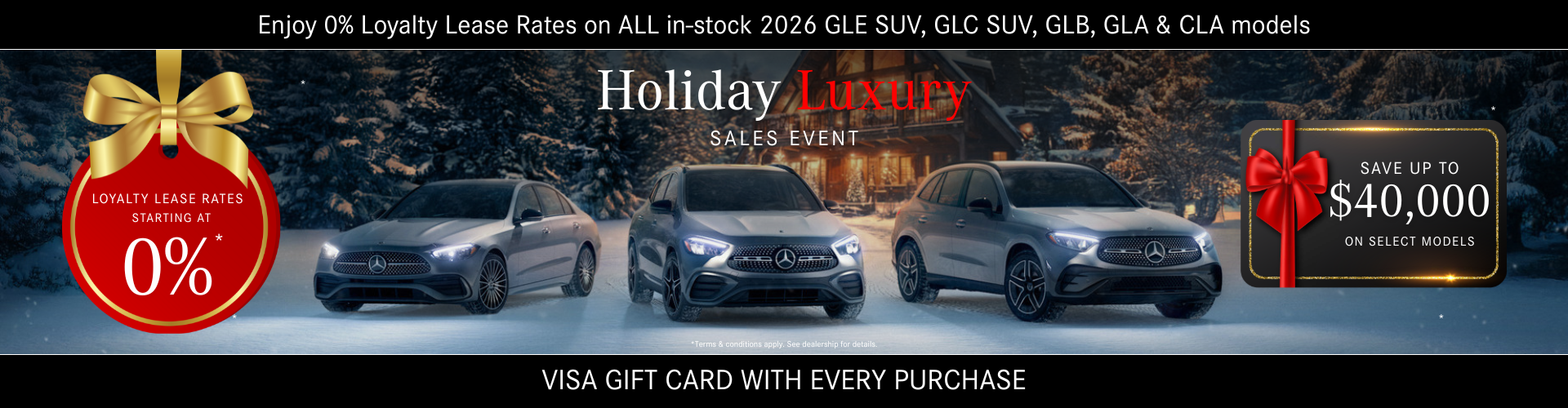 Holiday Luxury Sales Event