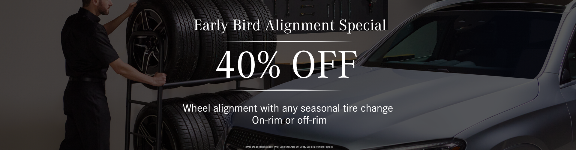 Early Bird Alignment Special