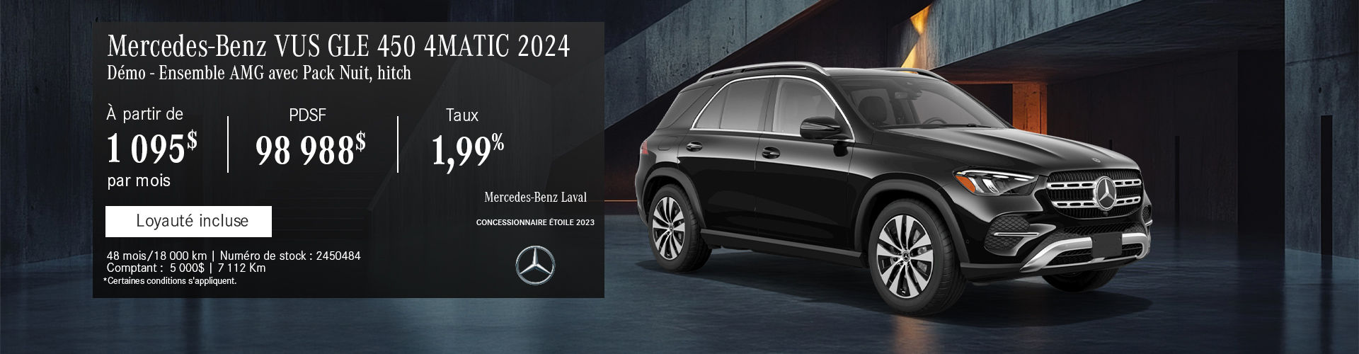 Mercedes-Benz GLE 450 4MATIC SUV 2024