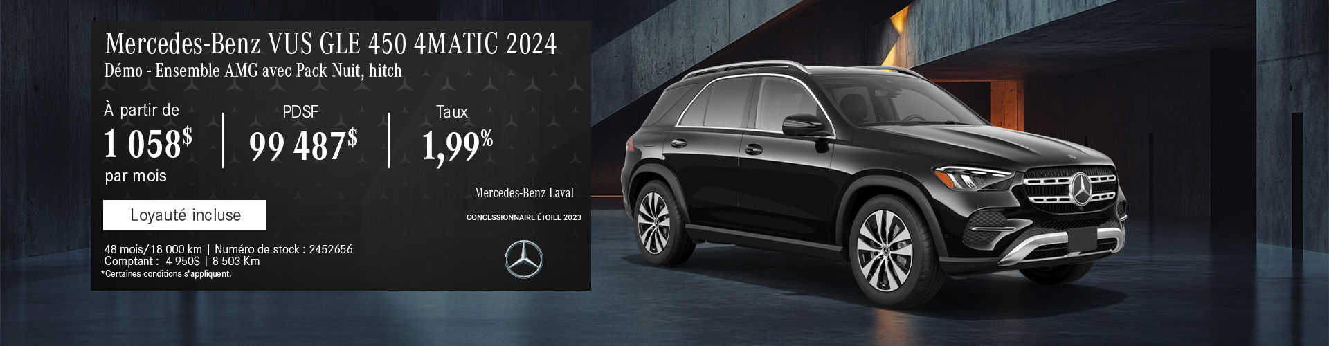 Mercedes-Benz GLE 450 4MATIC SUV 2024