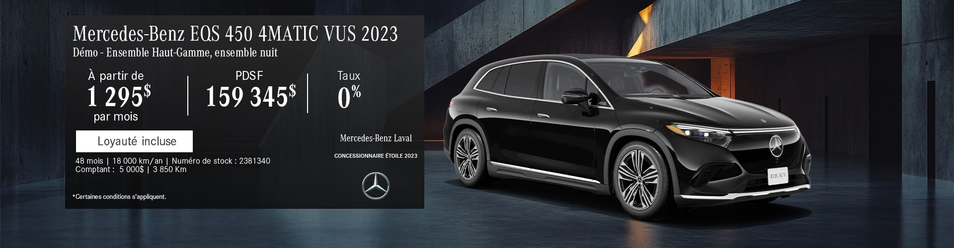 Mercedes-Benz EQS 450 4MATIC SUV 2023