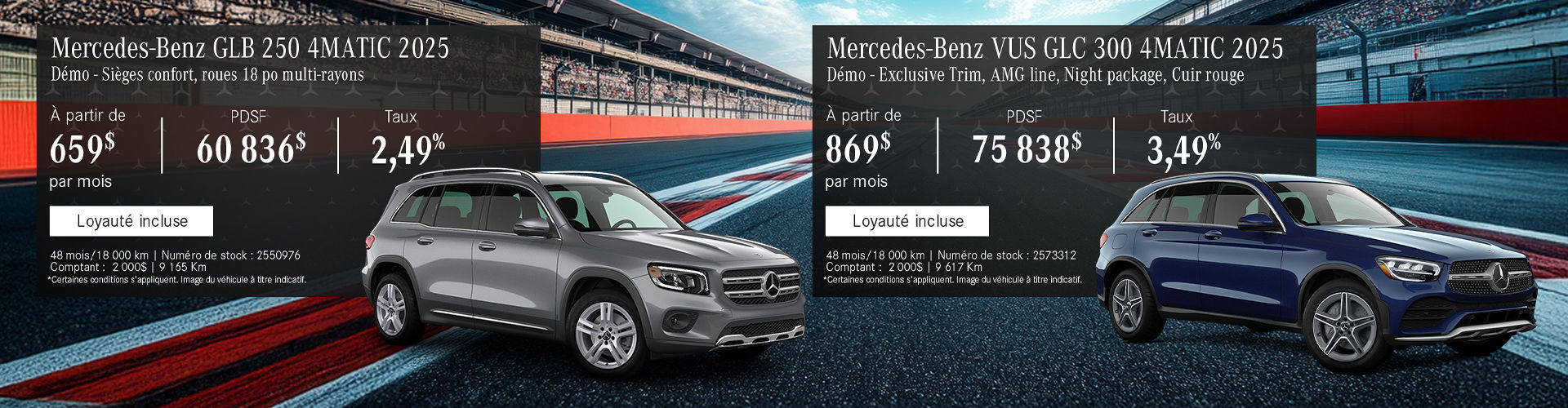 Mercedes-Benz GLC 300 GLB 250