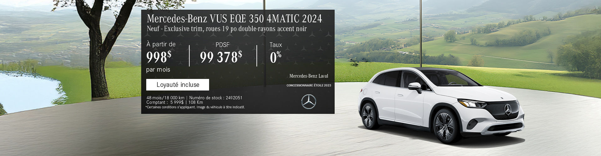 Mercedes-Benz EQE 350 4MATIC SUV 2024