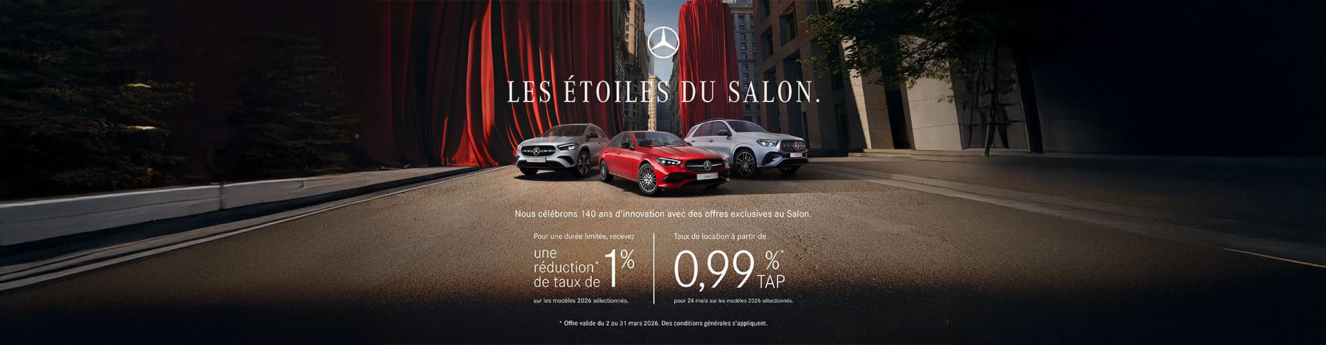 Mercedes-Benz - étoiles du salon (SI-NAT)