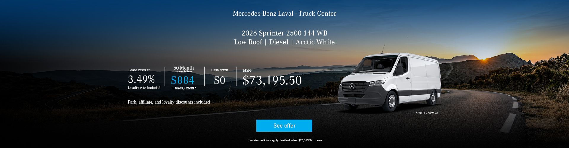 Sprinter 2500 144WB