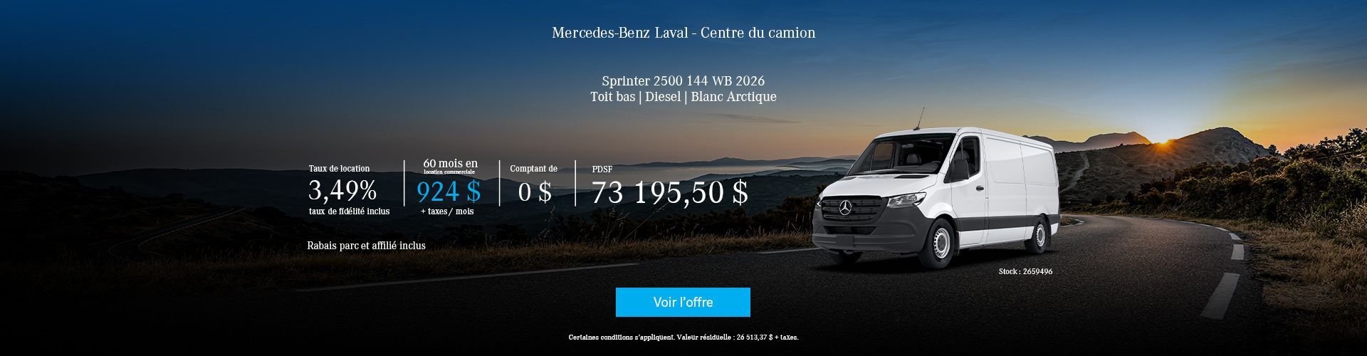 Sprinter 2500 144WB