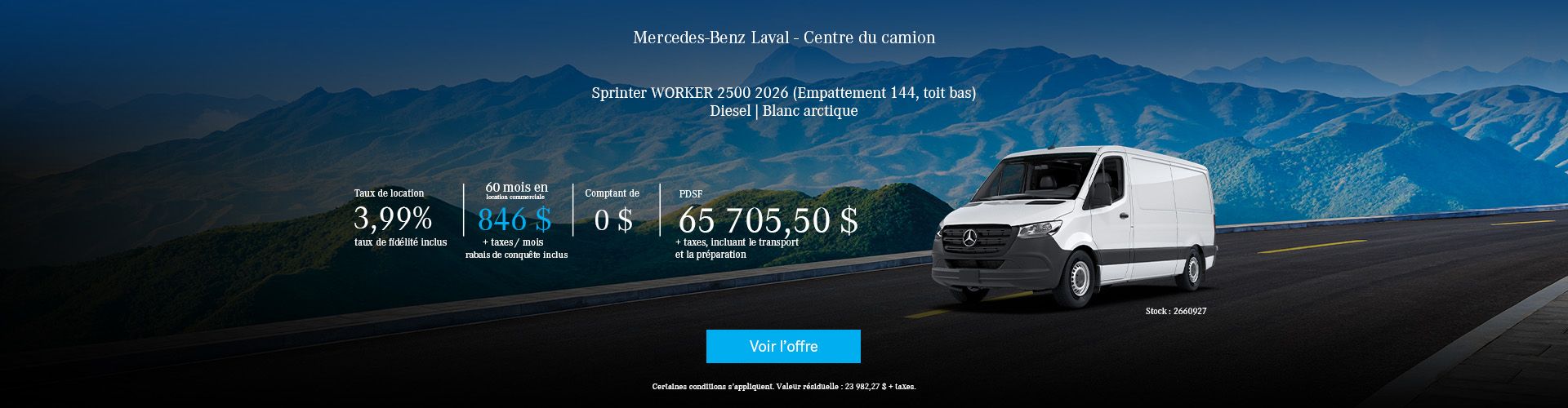 Sprinter WORKER 2500 2026 !