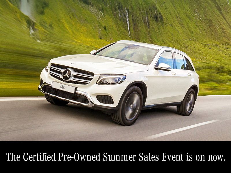 Summer Certified Pre-Owned Sales event